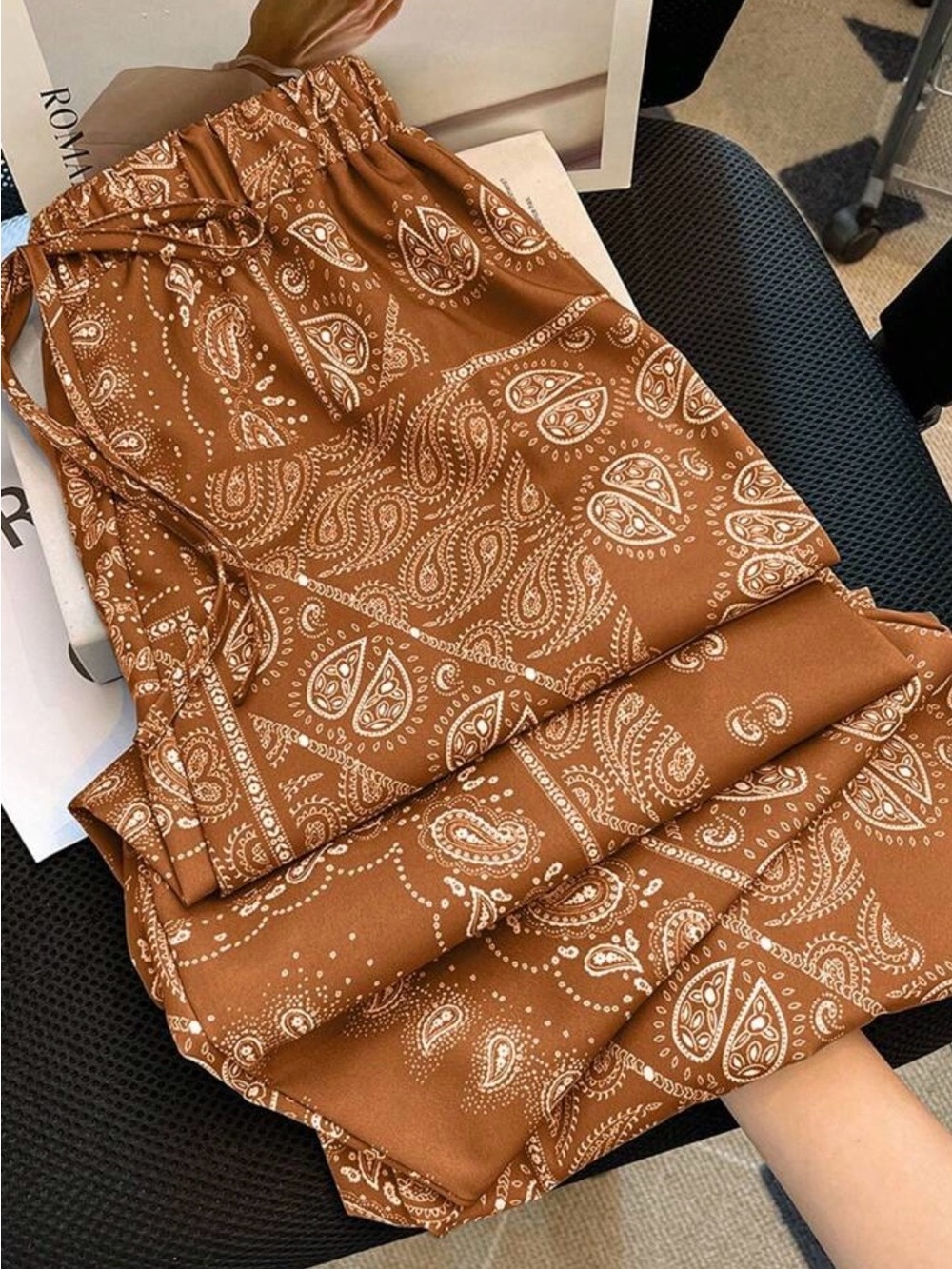 Bandana Print Lounge Pants